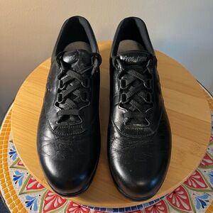 SAS Tripad Comfort Sneakers Women’s Size 10S Black Leather Walking Shoes Comfy
